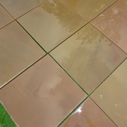 Raj green Indian sandstone 600 x 600