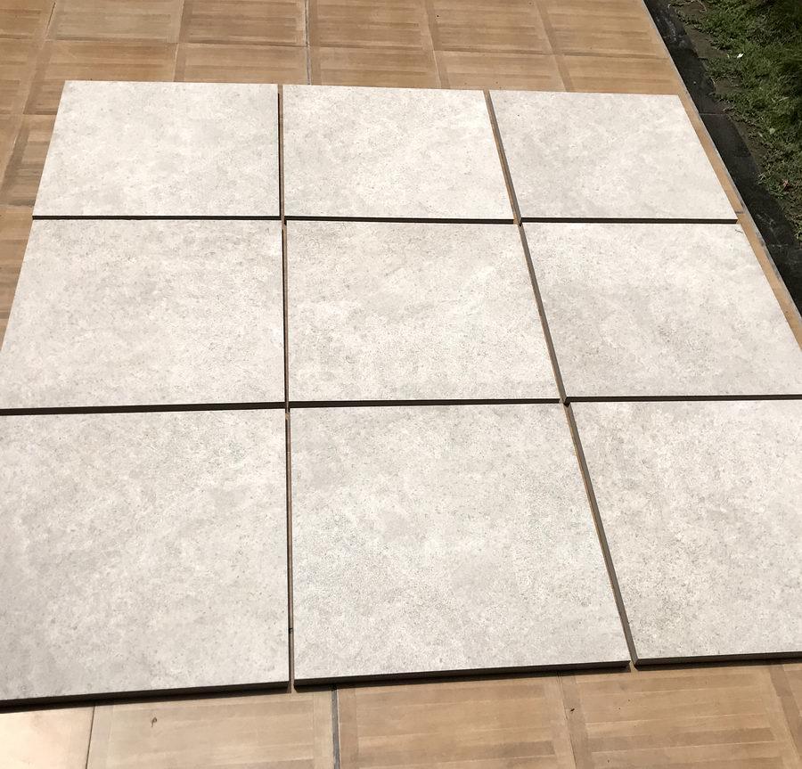 Ash Monolith Porcelain Paving Slabs 600x600 £24.30/m2 - Paving Slabs UK