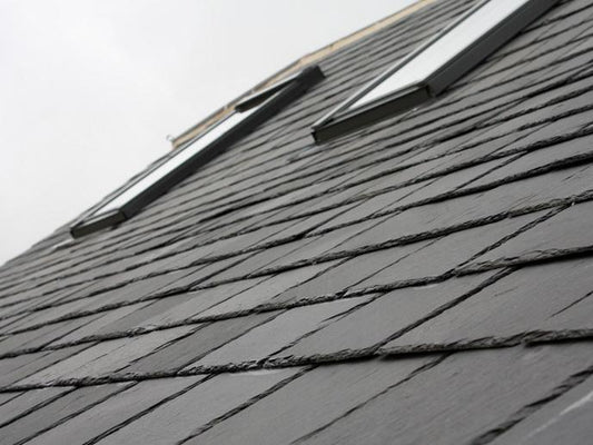 Slate Roofing Tiles, Blue Grey Roof Slate 610x305x7-9mm, £12.95/m2 - Paving Slabs UK