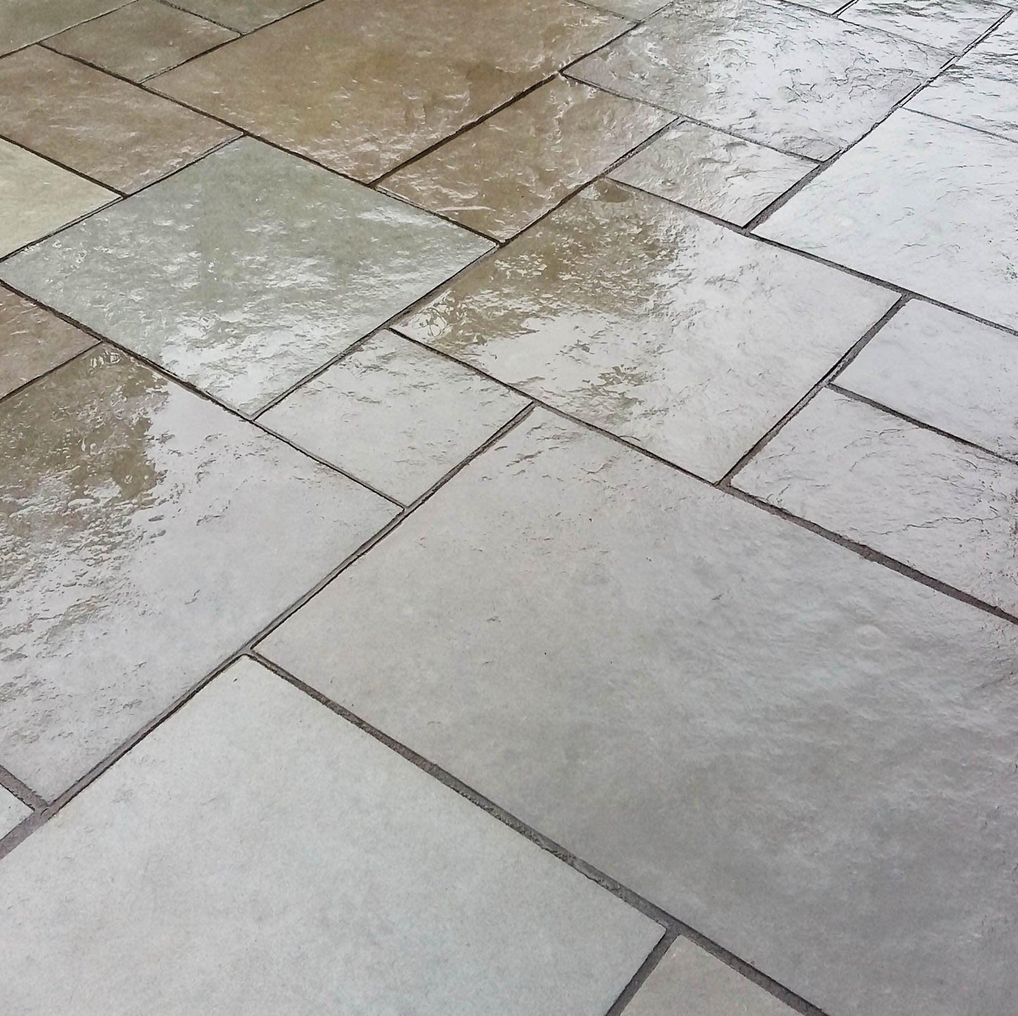 limestone paving Dove grey