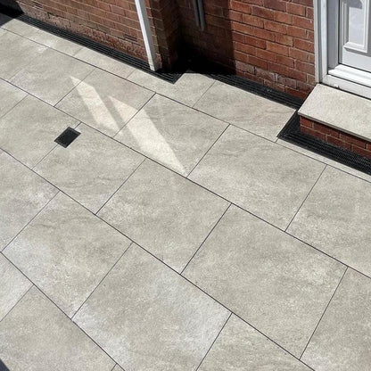 porcelain paving harmmer grey